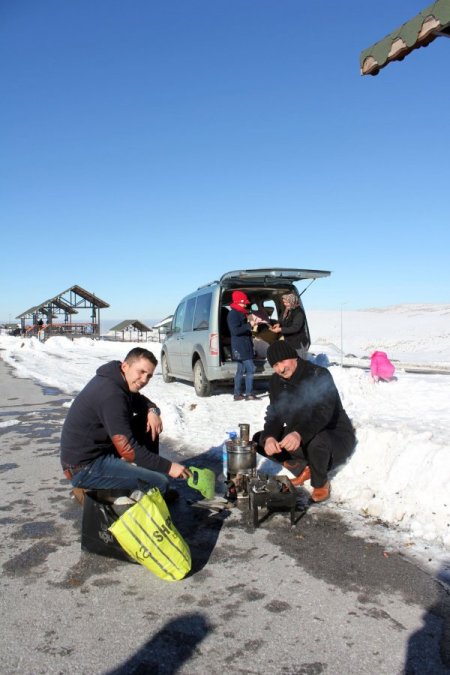 Erciyes’te kayak sezonu açıldı