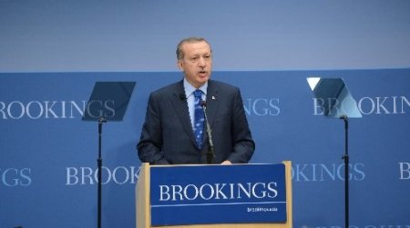 Erdoğan, 10 yıllık iktidarını Brookings Enstitüsü’nde anlattı