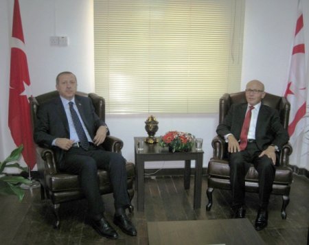 Erdoğan, Talat'la Görüştü