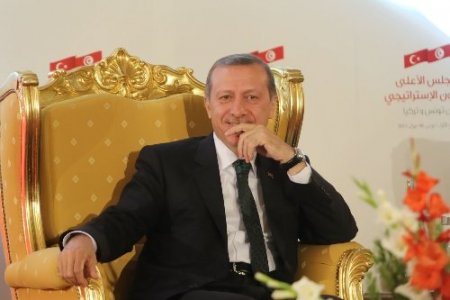 Erdoğan, Tunuslu mevkidaşıyla ortak basın toplantısı düzenledi