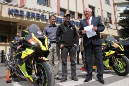 Ereğli Belediyesi, Sezgin Güney’e sponsor oldu