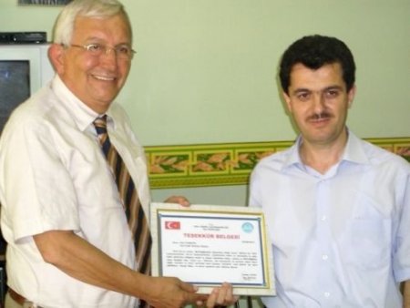 Ereğli Müftüsü Aydın, Plaketle Veda Etti