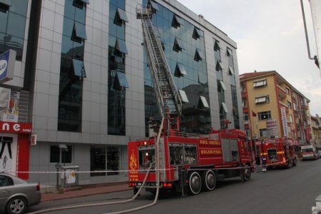 Ereğli'de hastanede çıkan yangın paniğe neden oldu