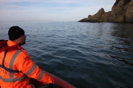 Ereğli'de kayıp madenci hem karadan hem de denizden aranıyor