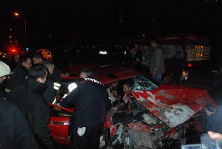 Ereğli'de Kaza: 1 Ölü, 2 Yaralı