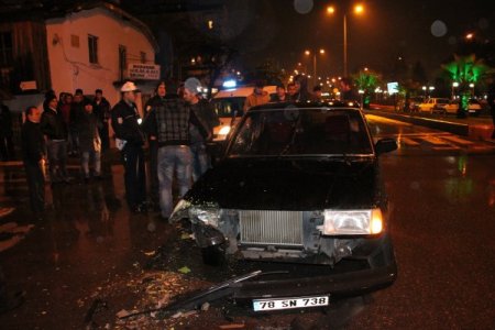 Ereğli'de kaza: 2 yaralı