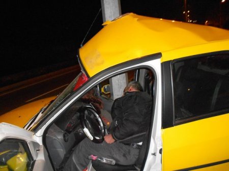 Ereğli’de kaza yapan taksi sürücüsü hayatını kaybetti