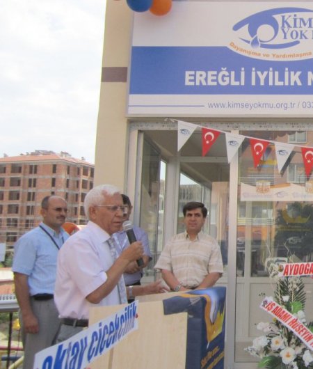 Ereğli'de Kimse Yok Mu İyilik Noktası Açıldı