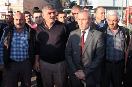 Ereğli’de taksicilerden ‘Sarı’ eylem