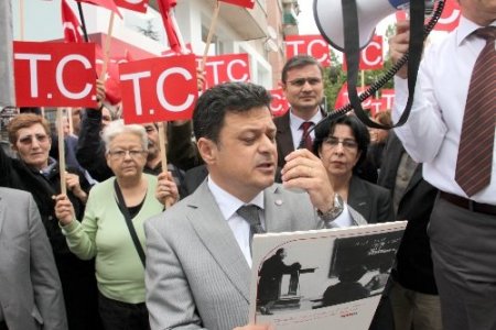 Ereğli'de TC eylemi