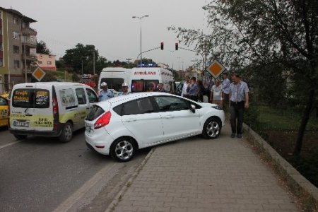 Ereğli'de trafik kazası: 1 yaralı