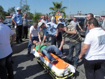 Ereğli’de trafik kazası: 3 yaralı