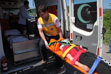 Ereğli'de trafik kazası: 5 yaralı