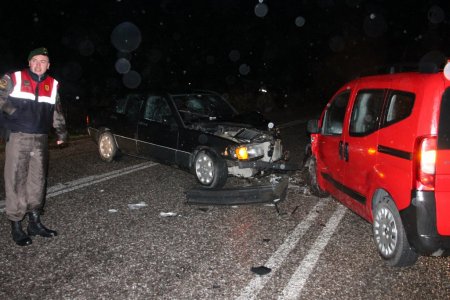 Ereğli’de trafik kazası: 5 yaralı