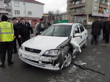 Ereğli’deki kazada 1 kişi yaralandı
