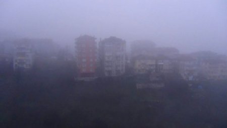 Ereğli’yi sis bastı