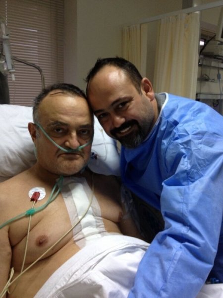 Ergin Saygun'un yoğun bakımdaki son fotoğrafları Twitter'da