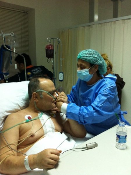 Ergin Saygun'un yoğun bakımdaki son fotoğrafları Twitter'da