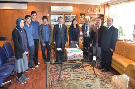 Erkul Eğitim Kurumları'ndan Emniyet Müdürü Çelik'e ziyaret