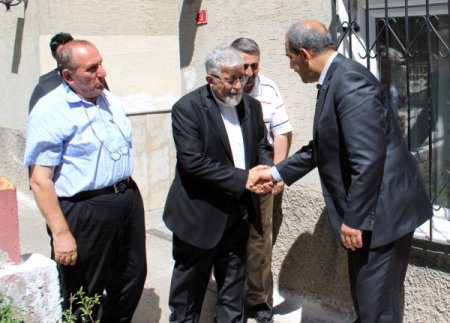 Ermeni Patriği Ayvazyan'dan Belediye Başkanı Ürgüp’e Taziye Ziyareti