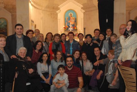 Ermeniler 'İsim Günü' ayininde Hatay'da buluştu