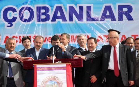 Eroğlu, Afyon’un 3 ilçesinde 38 milyonluk temel atma ve açılış yaptı