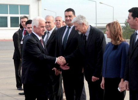 Eroğlu, İİT toplantısına katılmak üzere KKTC'den ayrıldı