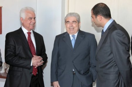 Eroğlu İle Hristofyas Yeniden Bir Araya Geldi