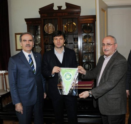 Ertuğrul Sağlam, Başkan Altepe'ye veda etti