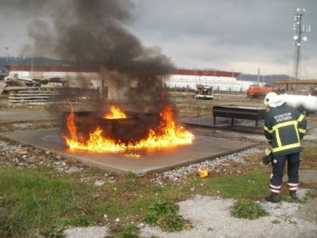 Erzincan Belediyesi İtfaiye Ekibi, 2012 yılında 195 yangına müdahale etti