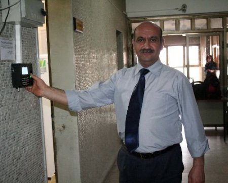Erzincan Belediyesi'nde Personel Takibi Parmak İzi İle Yapılıyor