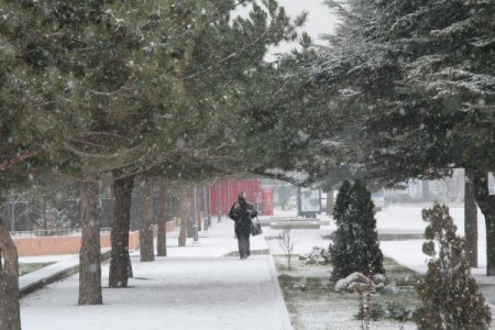 Erzincan beyaza büründü
