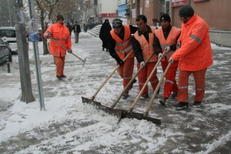 Erzincan beyaza büründü