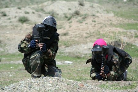 Erzincan'da Gençlik Haftası, Paintball Heyecanı İle Başladı