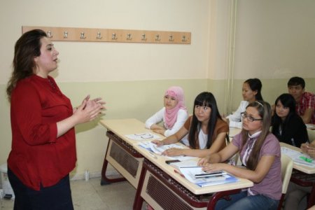 Erzincan’da Türkçe Öğreniyorlar