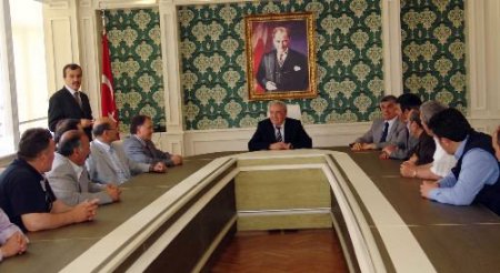 Erzurum İl Genel Meclis Üyeleri Adıyaman Valisi Sodan'ı Ziyaret Etti