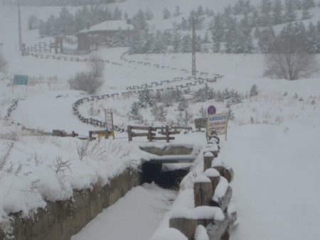 Erzurum'da 529 Köy Yolu Kapalı