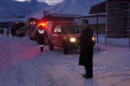 Erzurum'daki deprem tatbikatı gerçeğini aratmadı
