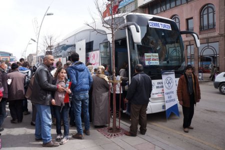 Erzurumlu 150 öğrenci Çanakkale'ye gitti