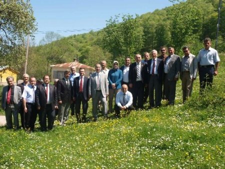 Esentepe köyüne organik ceviz için inceleme gezisi yapıldı