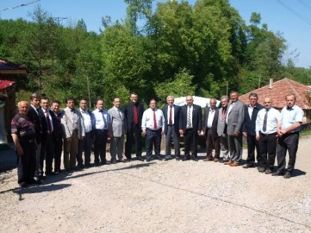 Esentepe köyüne organik ceviz için inceleme gezisi yapıldı