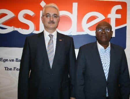 ESİDEF İzmir'de ağırladığı Cibuti Büyükelçisi'nden EXPO desteği istedi