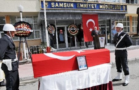 Eski Balıkesir Emniyet Müdürü Nihat Camadan, son yolculuğuna uğurlandı
