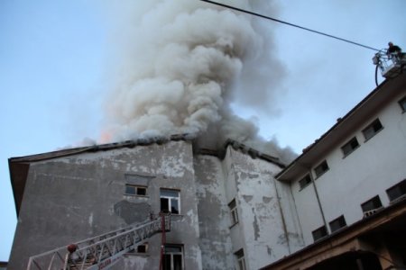 Eski tekel binasında iki günde ikinci yangın