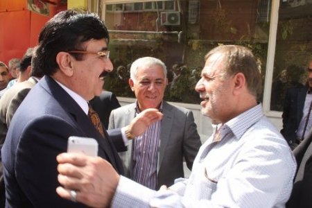 Eski vekil Veli Seyda'dan Kadooğlu ailesine taziye ziyareti