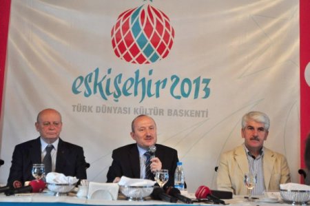Eskişehir 2013 Türk Dünyası Kültür Başkenti logosu tanıtıldı
