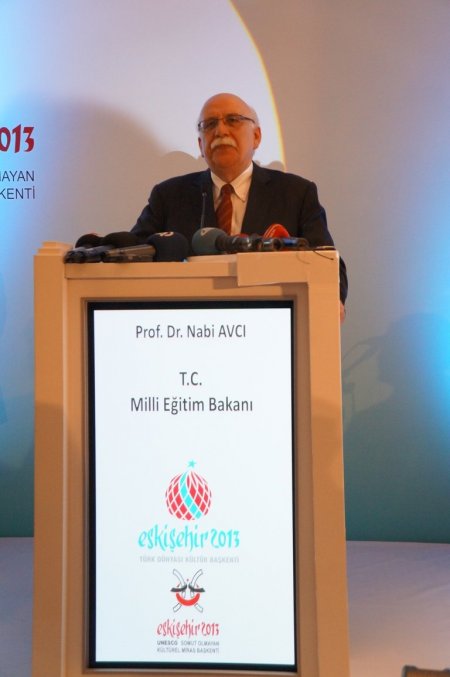 Eskişehir 2013 yılı Türk Dünyası Kültür Başkenti resepsiyonu Ankara’da yapıldı