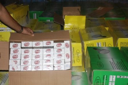 Eskişehirde 45 bin paket kaçak sigara ele geçirildi