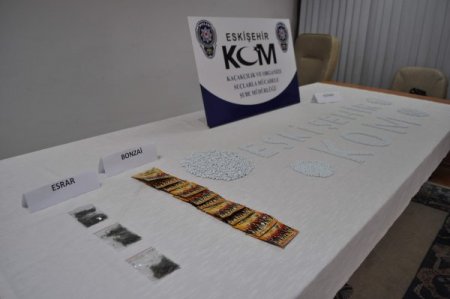 Eskişehir’de uyuşturucu operasyonu