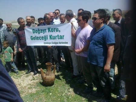 Eşmekaya Sazlığı bir zamanlar göldü, çöl oldu